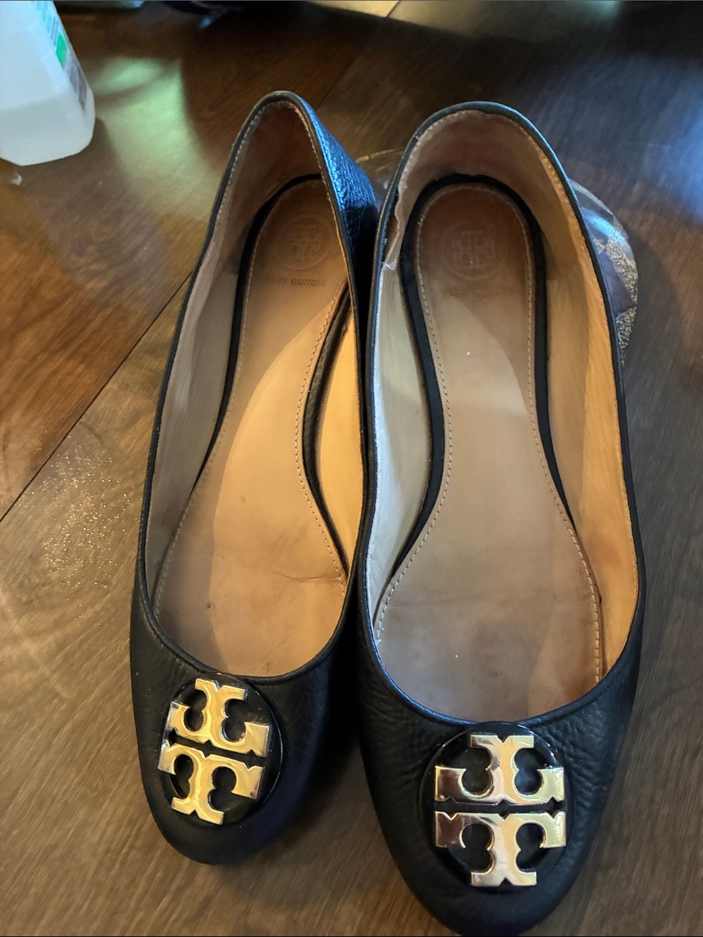 Tory Burch Minnie Travel Ballet Flat Black